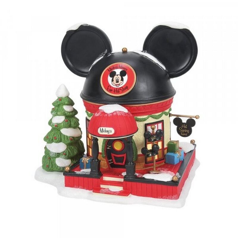 Figura decorativa Iluminada Tienda Mickey de Disney 19 cm Enesco