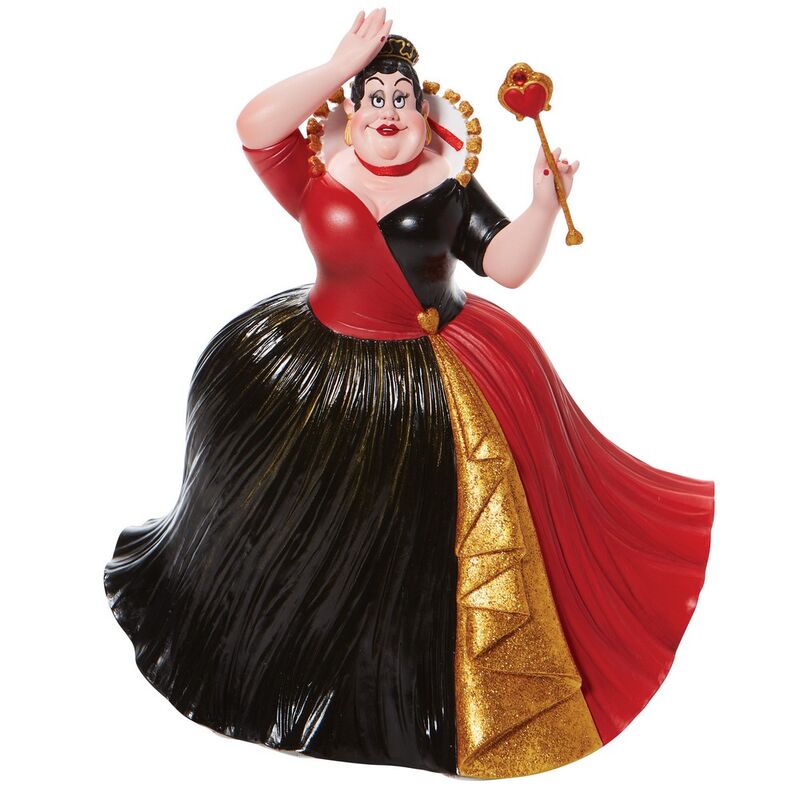 Figura decorativa Reina de Corazones 70 Aniversario Disney 24 cm Enesco