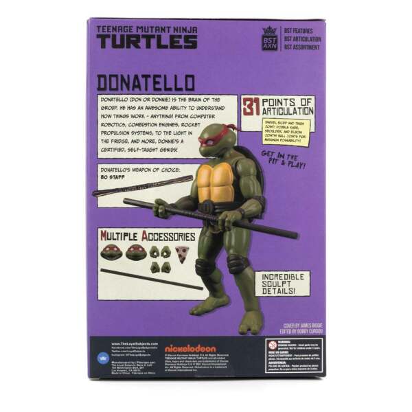 Figura y Cómic Donatella Tortugas Ninja BST AXN x IDW Exclusive 13 cm The Loyal Subjects - Collector4U.com