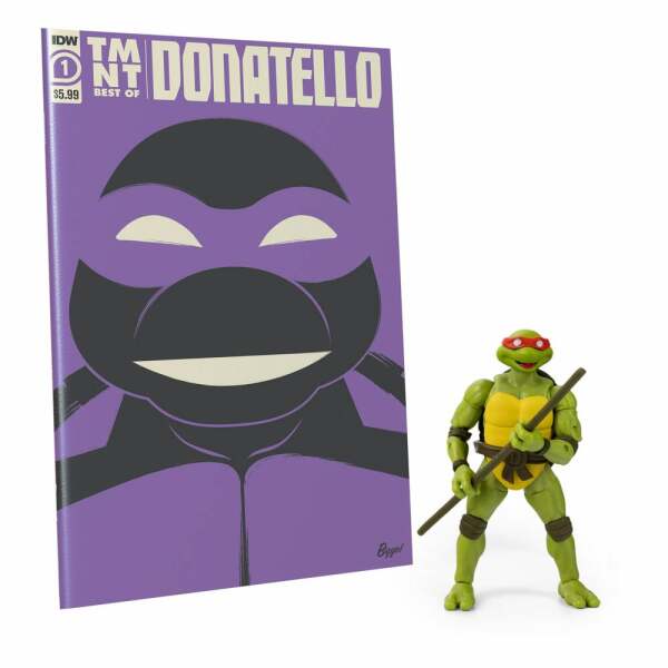 Figura y Cómic Donatella Tortugas Ninja BST AXN x IDW Exclusive 13 cm The Loyal Subjects - Collector4U.com