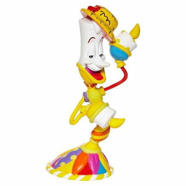 Mini Figura decorativa Limiere La Bella y la Bestia Disney 9 cm Enesco - Collector4U.com