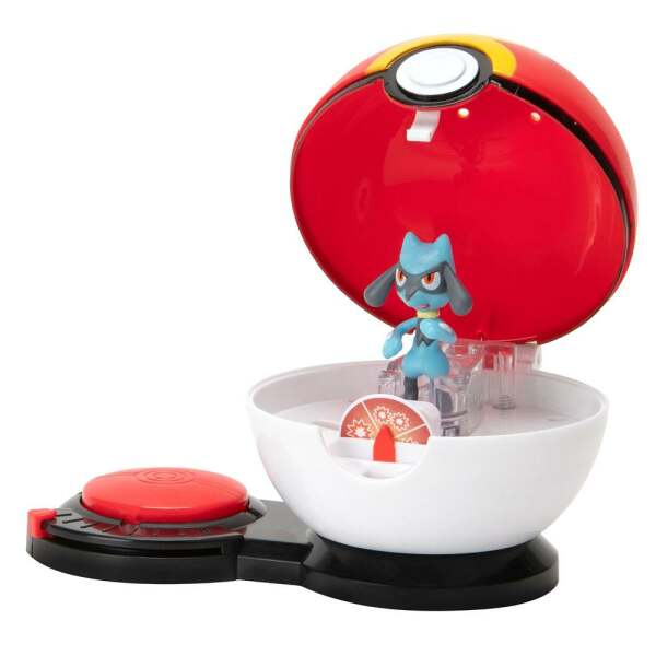 Pokémon sorpresa juego de ataque Charmander #1 con Poké Ball vs. Riolu con Acopio Ball Jazwares - Collector4U.com