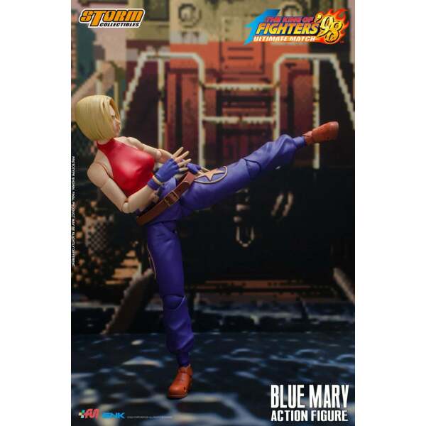 Figura Blue Mary King of Fighters 98: Ultimate Match 1/12 17 cm - Collector4U.com