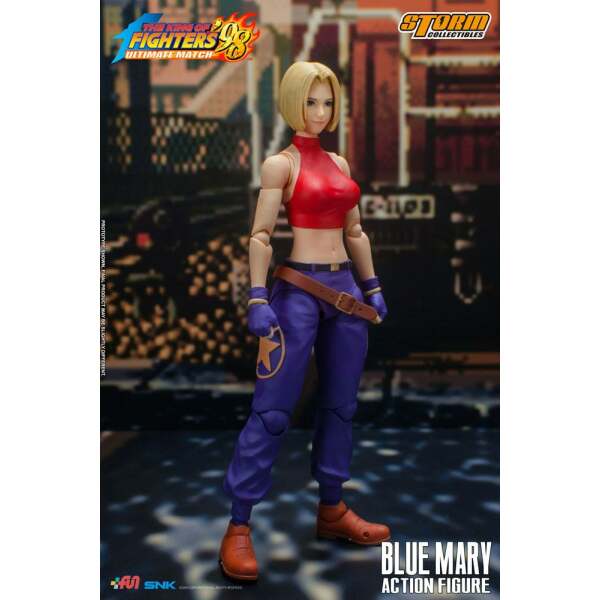 Figura Blue Mary King of Fighters 98: Ultimate Match 1/12 17 cm - Collector4U.com