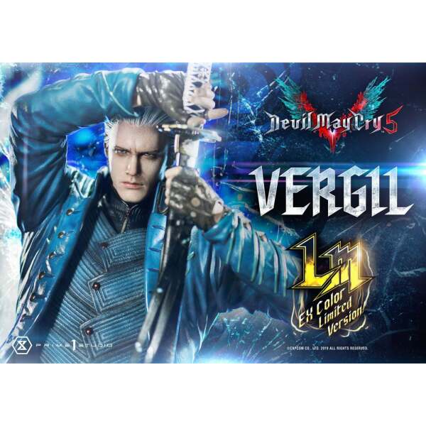 Estatua Vergil Exclusive Version Devil May Cry 5 1/4 77 cm - Collector4U.com