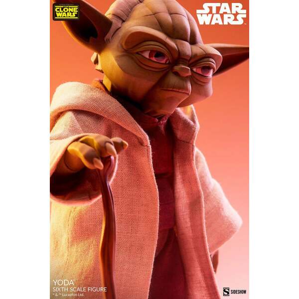 Figura Yoda Star Wars The Clone Wars 1/6 14 cm - Collector4U.com