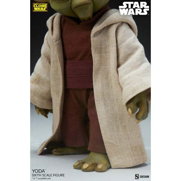 Figura Yoda Star Wars The Clone Wars 1/6 14 cm - Collector4U.com