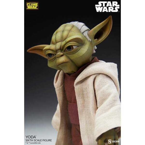 Figura Yoda Star Wars The Clone Wars 1/6 14 cm - Collector4U.com