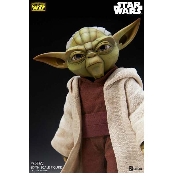 Figura Yoda Star Wars The Clone Wars 1/6 14 cm - Collector4U.com