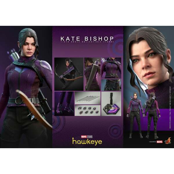 Figura Kate Bishop Hawkeye Masterpiece Marvel 1/6 28 cm - Collector4U.com