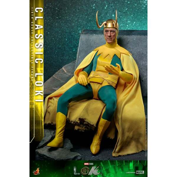 Figura Classic Loki Marvel 1/6 31cm Hot Toys - Collector4U.com