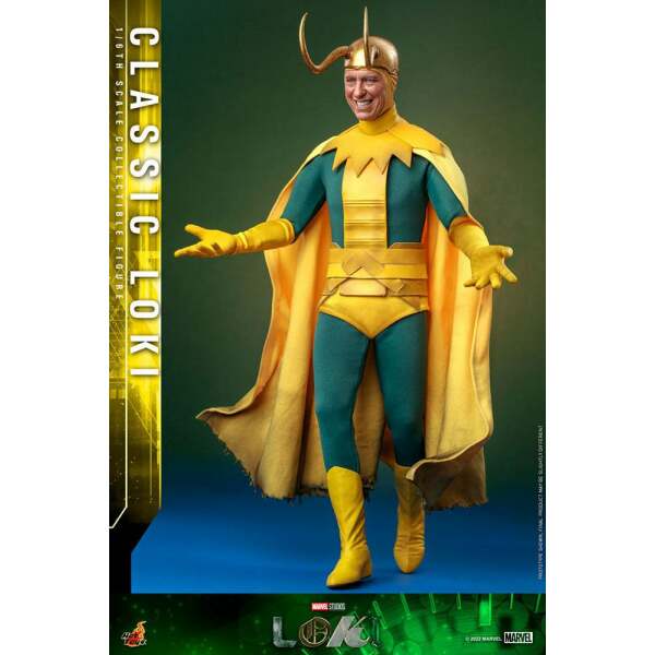 Figura Classic Loki Marvel 1/6 31cm Hot Toys - Collector4U.com