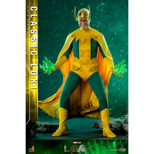 Figura Classic Loki Marvel 1/6 31cm Hot Toys - Collector4U.com