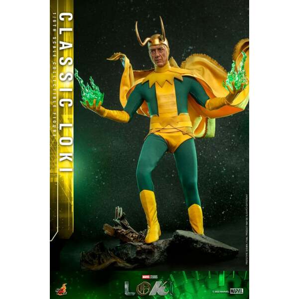 Figura Classic Loki Marvel 1/6 31cm Hot Toys - Collector4U.com