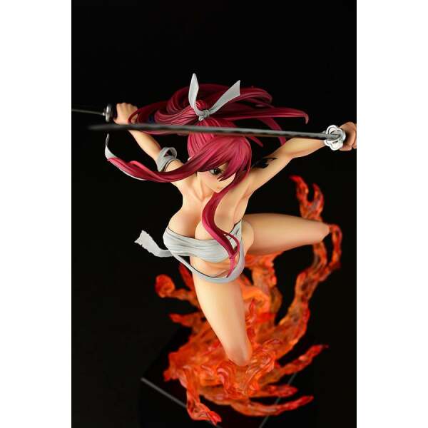 Estatua Erza Scarlet Samurai Ver Kurenai Fairy Tail 1/6 43cm - Collector4U.com