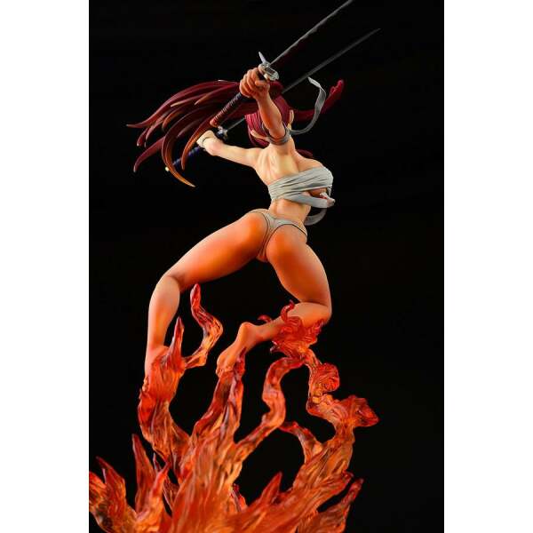 Estatua Erza Scarlet Samurai Ver Kurenai Fairy Tail 1/6 43cm - Collector4U.com