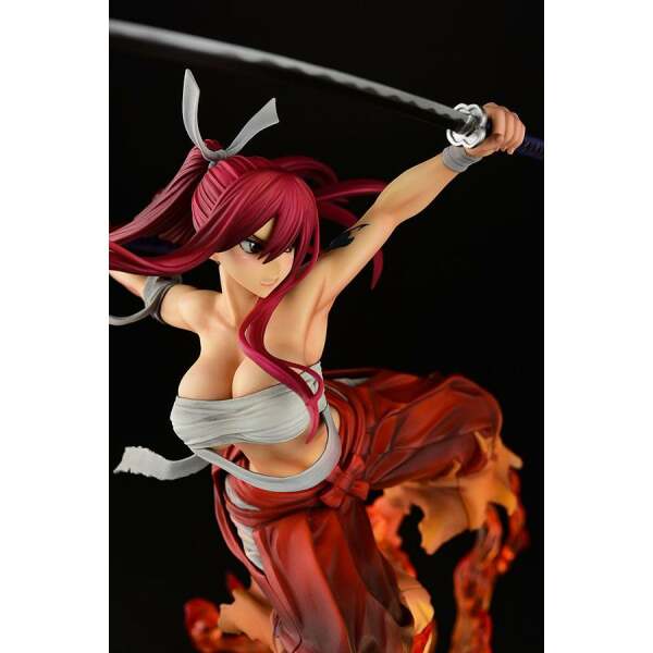 Estatua Erza Scarlet Samurai Ver Kurenai Fairy Tail 1/6 43cm - Collector4U.com