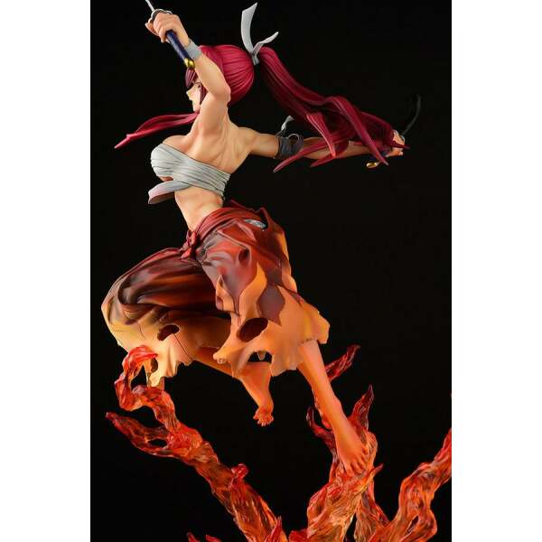 Estatua Erza Scarlet Samurai Ver Kurenai Fairy Tail 1/6 43cm - Collector4U.com