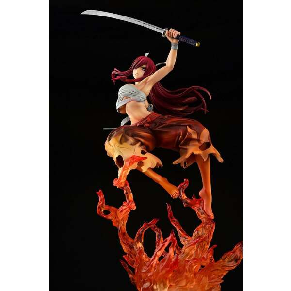 Estatua Erza Scarlet Samurai Ver Kurenai Fairy Tail 1/6 43cm - Collector4U.com