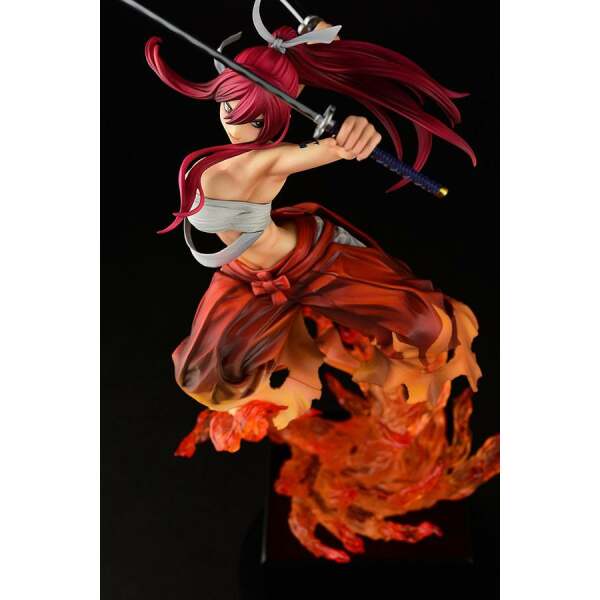 Estatua Erza Scarlet Samurai Ver Kurenai Fairy Tail 1/6 43cm - Collector4U.com