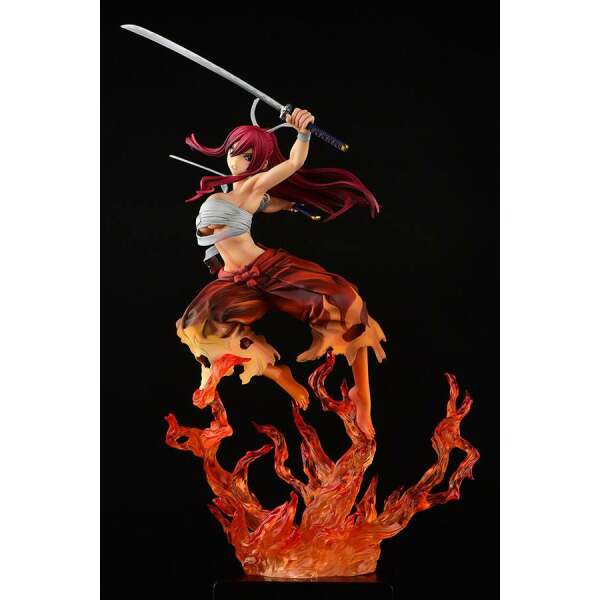 Estatua Erza Scarlet Samurai Ver Kurenai Fairy Tail 1/6 43cm - Collector4U.com