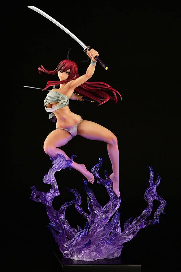 Estatua Erza Scarlet Samurai Ver Shikkoku Fairy Tail 1/6 43cm