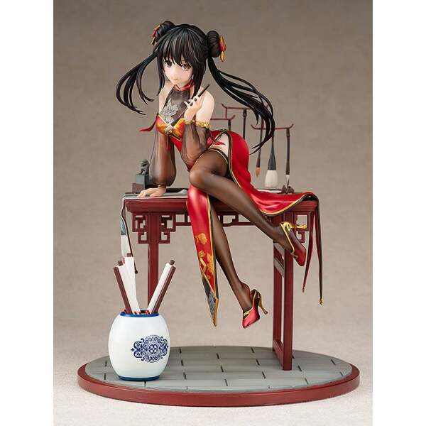 Estatua Kurumi Tokisaki Calligraphic Beauty Date A Live IV 1/7  Ver. 20 cm Kadokawa - Collector4U.com