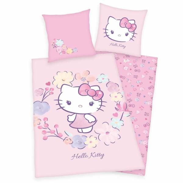 Funda Nórdica Hello Kitty 135 x 200 cm / 80 x 80 cm - Collector4U.com