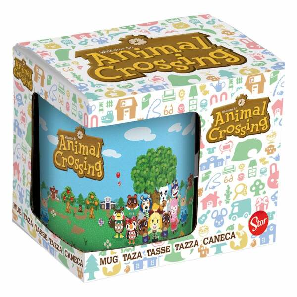 Animal Crossing Tazas Caja Logo & Characters 325 ml (6) - Collector4U