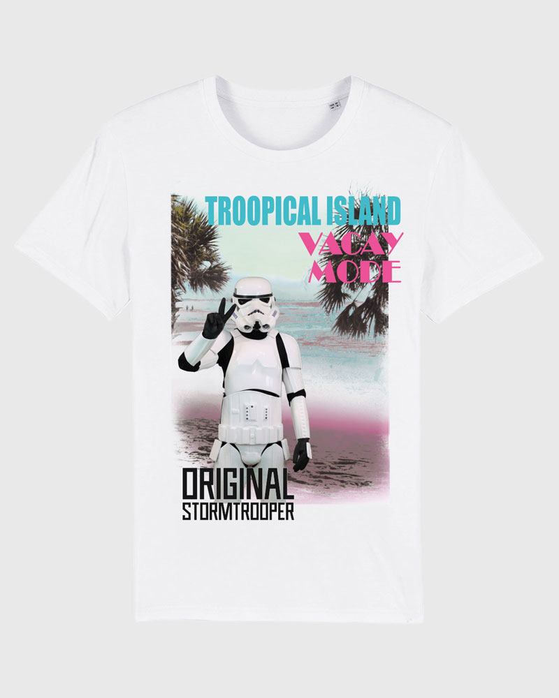 Camiseta Beach Trooper Original Stormtrooper Star Wars talla L