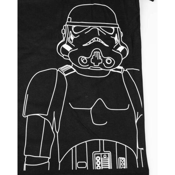 Camiseta Sketch Trooper Original Stormtrooper Star Wars Talla L - Collector4U.com