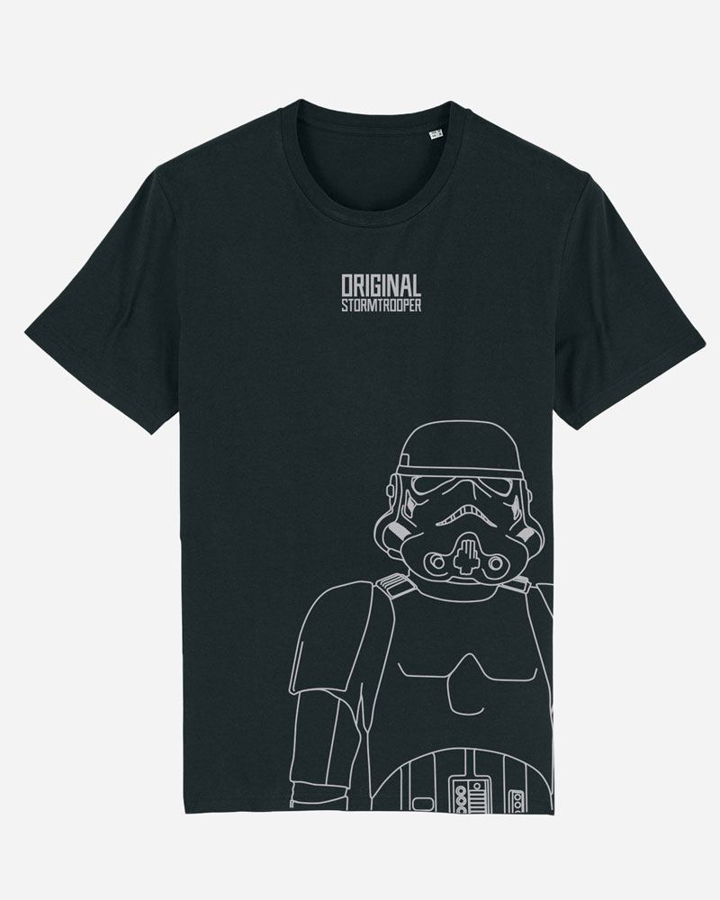 Camiseta Sketch Trooper Original Stormtrooper Star Wars Talla L