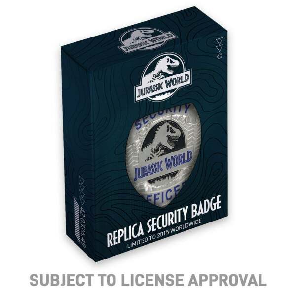 Chapa Limited Edition Replica Security Officer Jurassic World - Collector4U.com