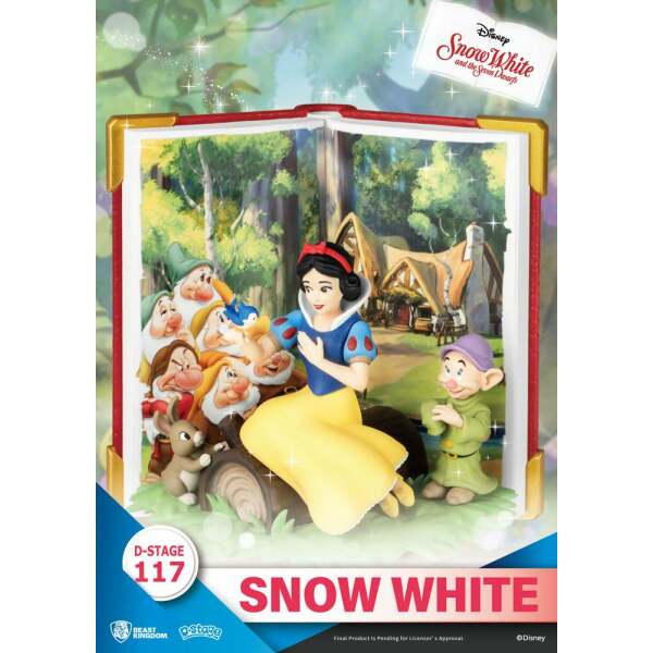 Diorama Blancanieves Disney Book Series PVC D-Stage 13 cm Beast Kingdom Toys - Collector4U.com