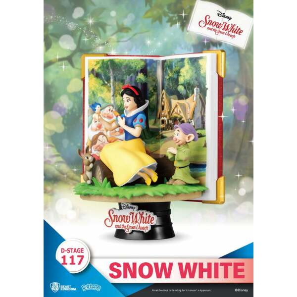 Diorama Blancanieves Disney Book Series PVC D-Stage 13 cm Beast Kingdom Toys - Collector4U.com