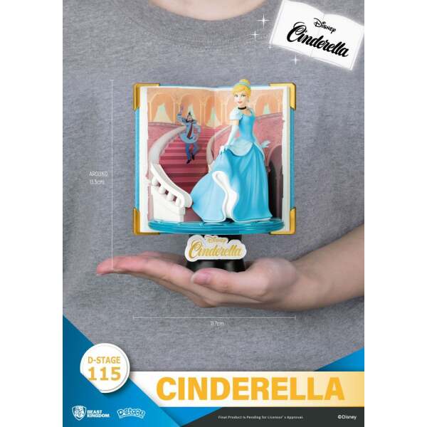 Diorama Cenicienta Disney Book Series PVC D-Stage 13 cm Beast Kingdom Toys - Collector4U.com