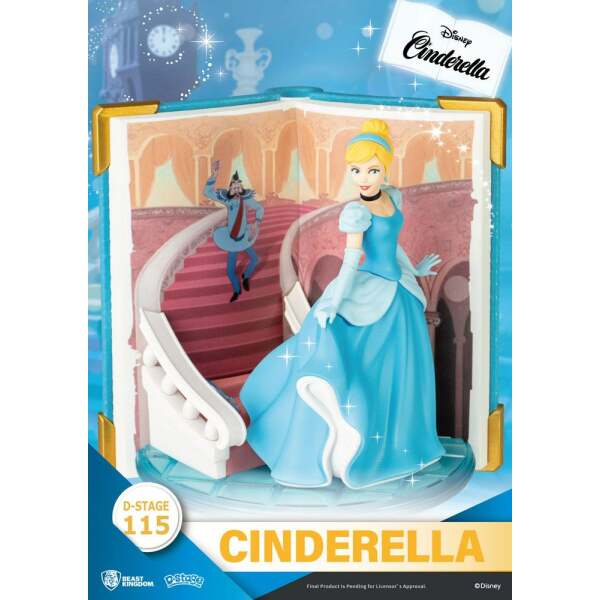 Diorama Cenicienta Disney Book Series PVC D-Stage 13 cm Beast Kingdom Toys - Collector4U.com