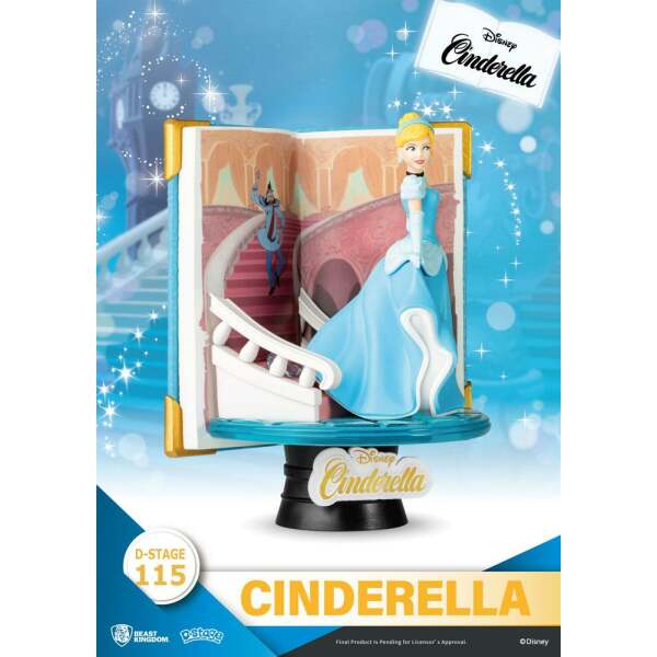 Diorama Cenicienta Disney Book Series PVC D-Stage 13 cm Beast Kingdom Toys - Collector4U.com