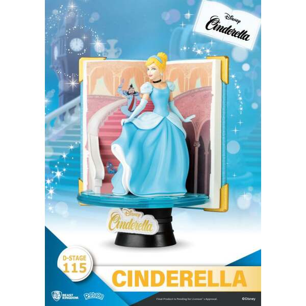 Diorama Cenicienta Disney Book Series PVC D-Stage 13 cm Beast Kingdom Toys - Collector4U.com