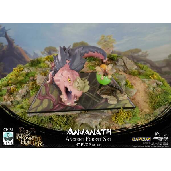 Estatua Anjanath Monster Hunter PVC 10 cm Animegami Studios