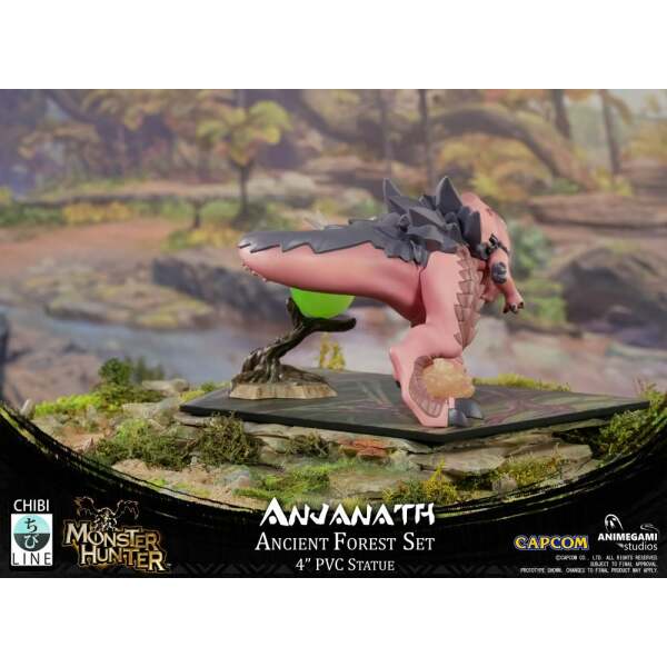 Estatua Anjanath Monster Hunter PVC 10 cm Animegami Studios