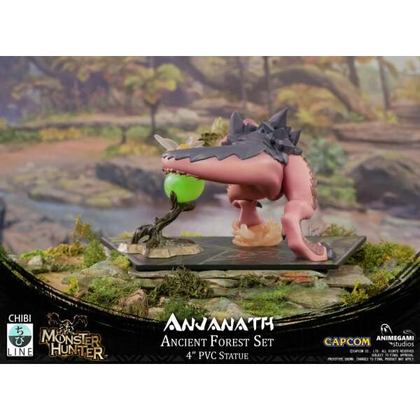 Estatua Anjanath Monster Hunter PVC 10 cm Animegami Studios