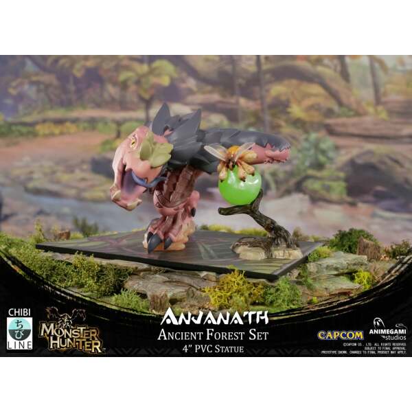 Estatua Anjanath Monster Hunter PVC 10 cm Animegami Studios