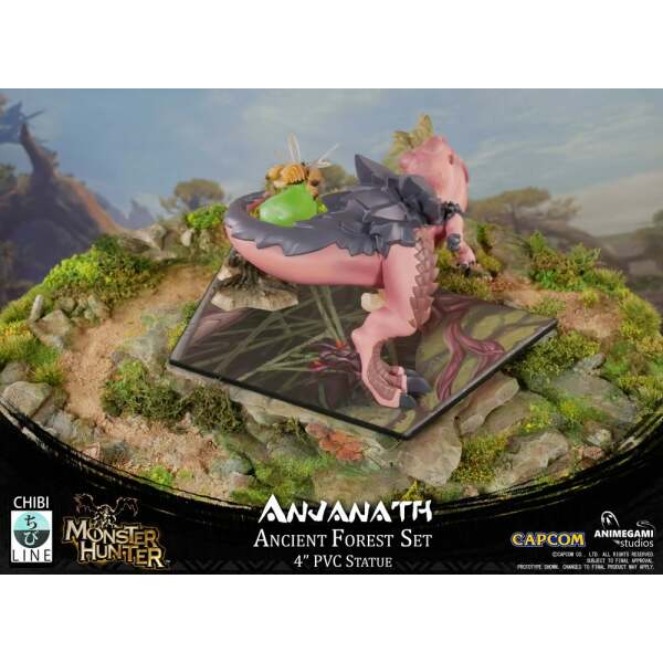 Estatua Anjanath Monster Hunter PVC 10 cm Animegami Studios