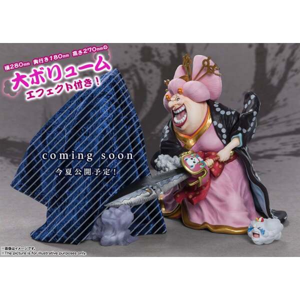 Estatua Charlotte Linlin One Piece PVC FiguartsZERO Extra Battle 31 cm Bandai - Collector4U.com