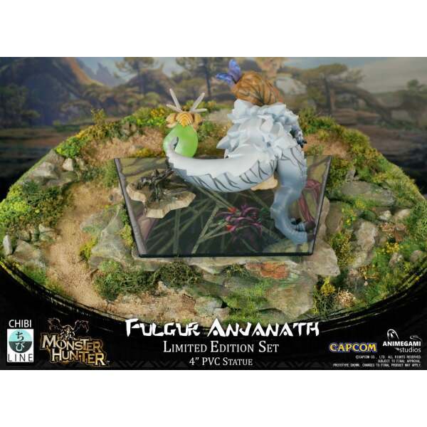 Estatua Fulgur Anjanath Monster Hunter PVC 10 cm Animegami Studios