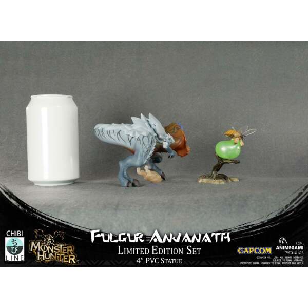 Estatua Fulgur Anjanath Monster Hunter PVC 10 cm Animegami Studios