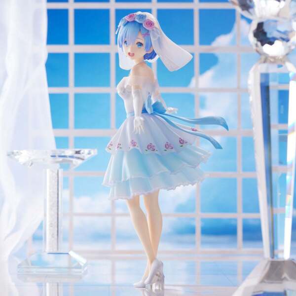 Estatua Rem Wedding Re:Zero Starting Life in Another World PVC Ver. 26 cm Union Creative - Collector4U.com