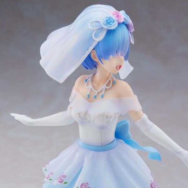 Estatua Rem Wedding Re:Zero Starting Life in Another World PVC Ver. 26 cm Union Creative - Collector4U.com