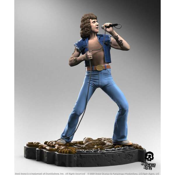 Estatua Rock Iconz Bon Scott Limited Edition 22 cm - Collector4U.com